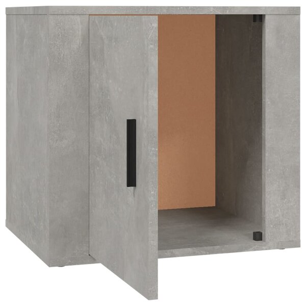 Betonszürke éjjeliszekrény 50x39x47 cm