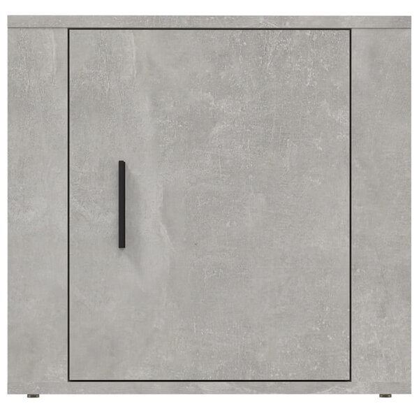 2 db betonszürke éjjeliszekrény 50x39x47 cm