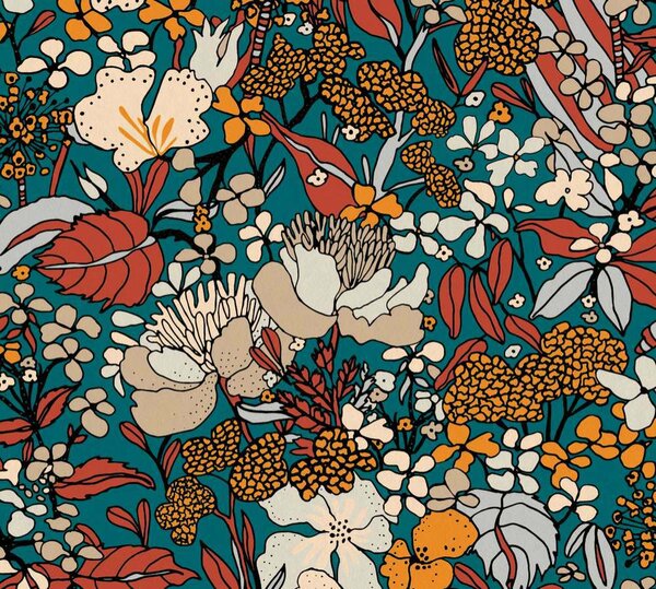 Nem szőtt tapéta falra ap floral impression 37756-2