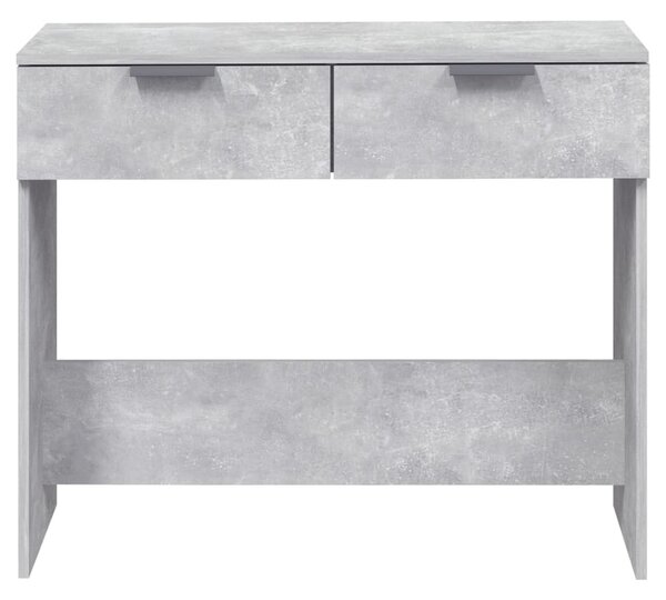 Betonszürke szerelt fa tálalóasztal 90 x 36 x 75 cm