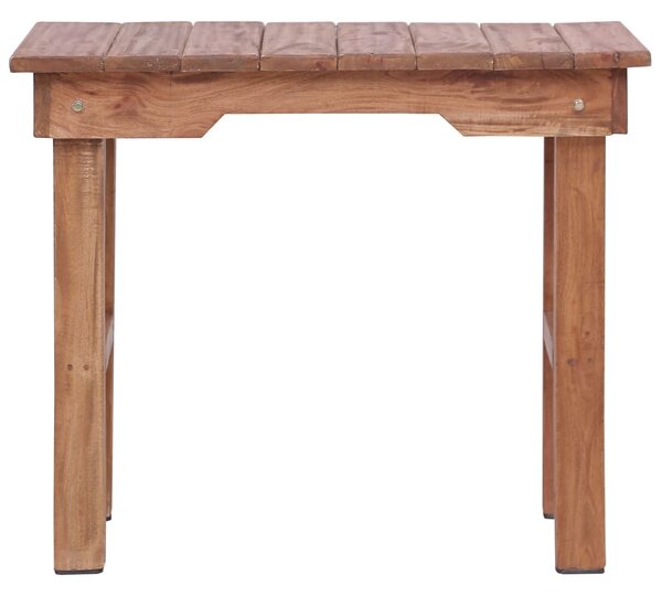 Tömör mahagóni fa kisasztal 70 x 35 x 60 cm