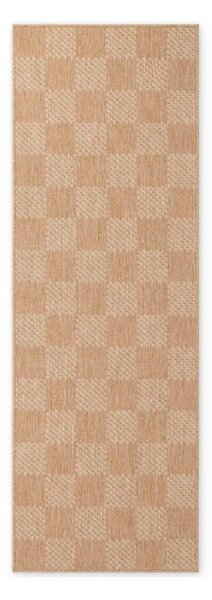 Krémszínű-natúr színű kültéri-beltéri futószőnyeg 80x200 cm Haringey Dorothy – Ted Baker