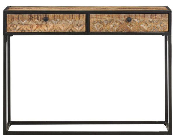 Tömör mangófa tálalóasztal 100 x 35 x 75 cm