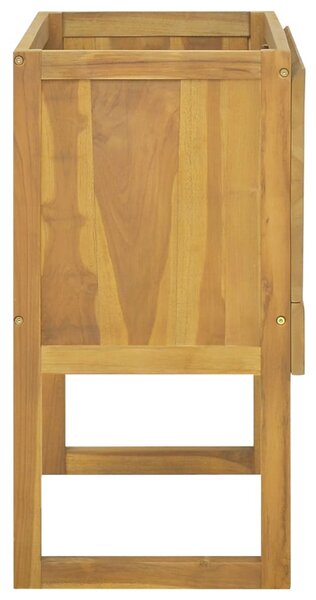 Tömör tíkfa fürdőszobaszekrény 90 x 40 x 75,5 cm