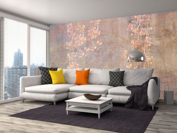 Nem szőtt fotótapéta ribizli absztrakt 375 x 250 cm