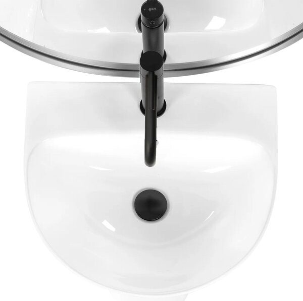 Rea Rita Slim, szabadon álló mosdó 480x420x835mm, fehér fényes, REA-U9901