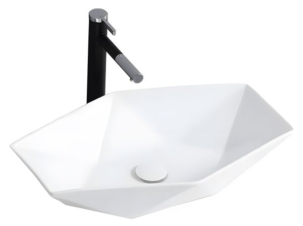 Rea Vegas mosdó, 57 x 37 cm, fehér, REA-U6643
