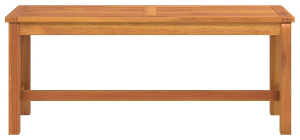 Tömör akácfa kerti pad 110 x 35 x 45 cm