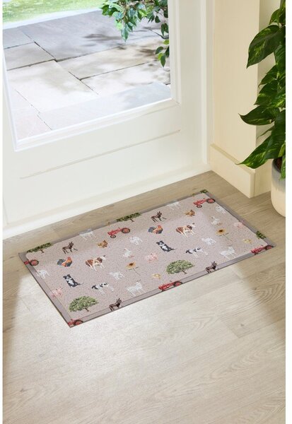 PVC lábtörlő 40x70 cm Farm Life – Artsy Doormats