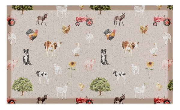 PVC lábtörlő 40x70 cm Farm Life – Artsy Doormats