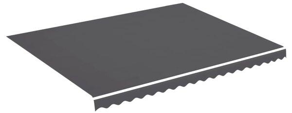 Antracitszürke csere napellenző ponyva 4,5 x 3,5 m