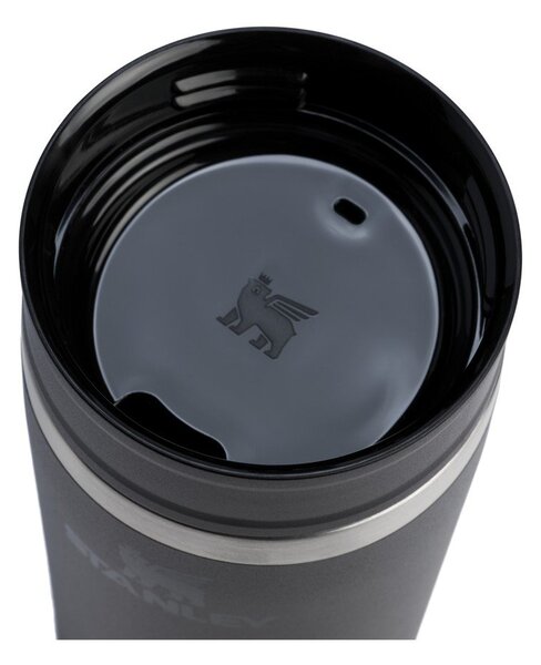 Fekete rozsdamentes acél termobögre 230 ml Café-To-Go Travel Mug Black 2.0 – Stanley