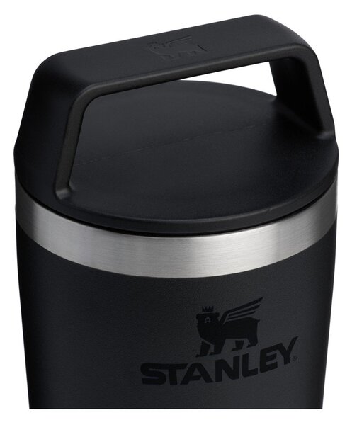 Fekete rozsdamentes acél termobögre 230 ml Café-To-Go Travel Mug Black 2.0 – Stanley