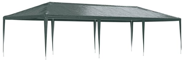 Zöld rendezvénysátor 4 x 9 m 90 g/m²