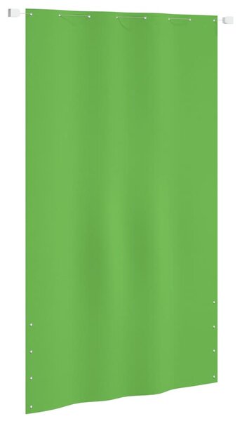 Világoszöld oxford-szövet erkélyparaván 140 x 240 cm