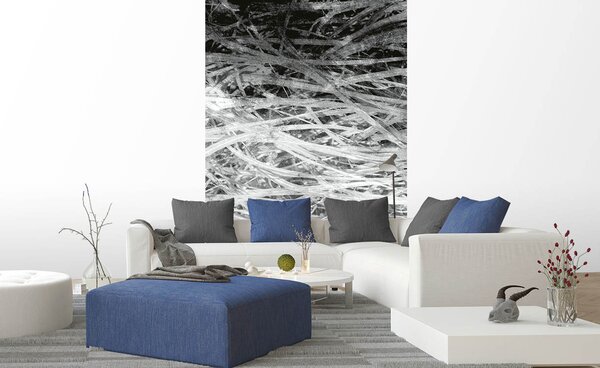 Nem szőtt fotótapéta a falra széna absztrakt ii. 150 x 250 cm