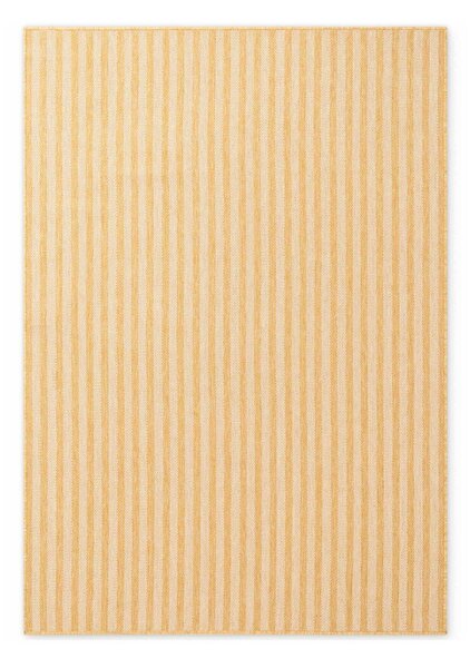 Okkersárga-krémszínű kültéri-beltéri szőnyeg 120x170 cm Haringey Linley – Ted Baker