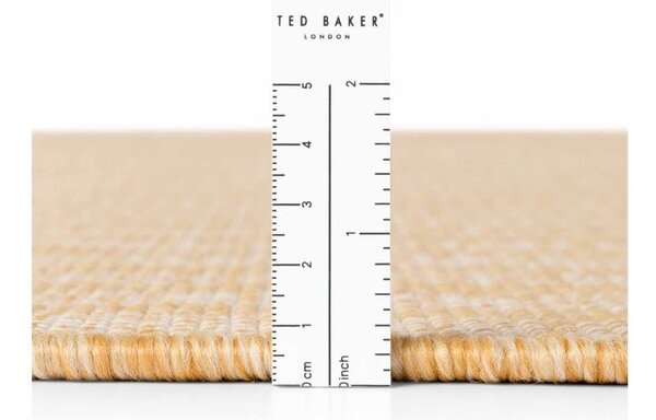 Okkersárga-krémszínű kültéri-beltéri szőnyeg 120x170 cm Haringey Linley – Ted Baker