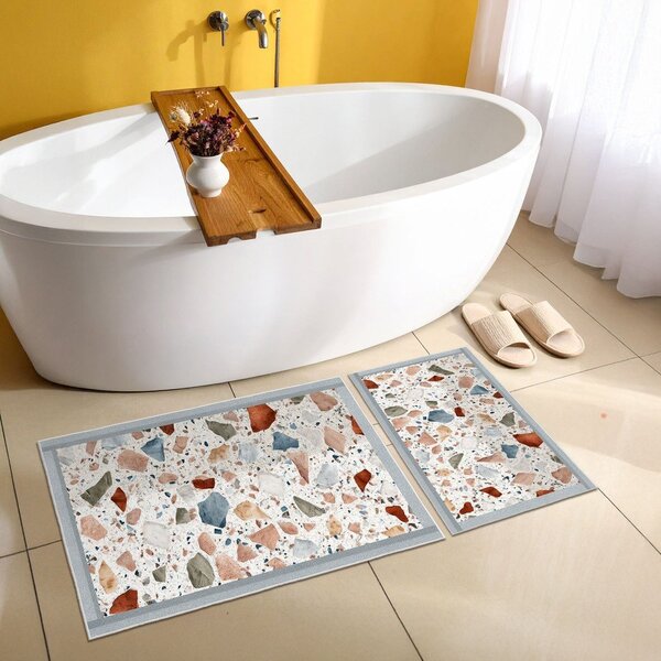 Fürdőszobai kilépő szett 2 db-os 60x100 cm – Foutastic