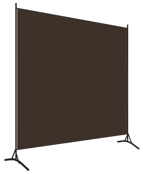 Barna 1 paneles szövet paraván 175 x 180 cm