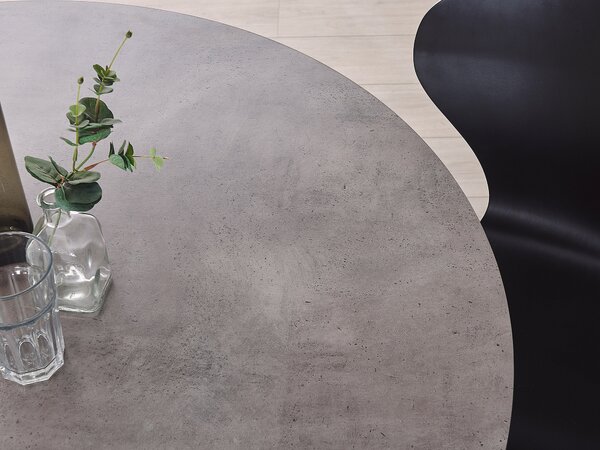Étkezőasztal ODEON Szürke betonhatás 120 cm 120 cm