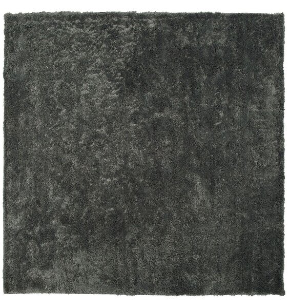 Shaggy szőnyeg EVREN Sötétszürke 200 x 200 cm