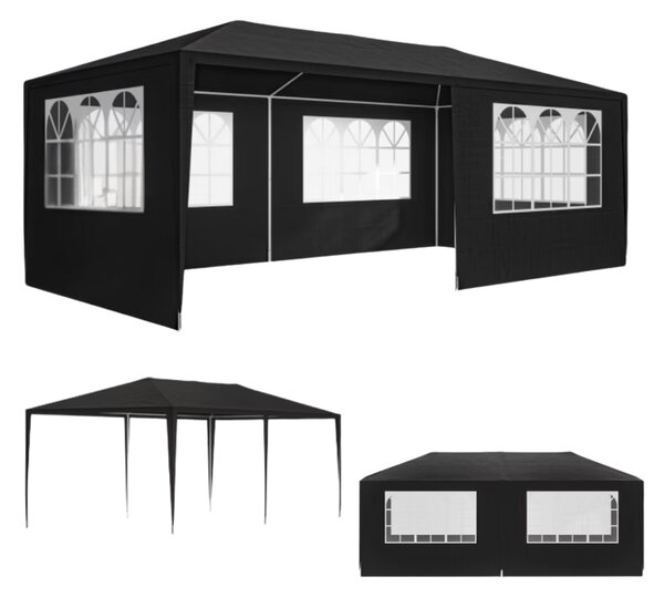 NEAPOL rendezvénysátor, 3x6m, antracit Jurhan