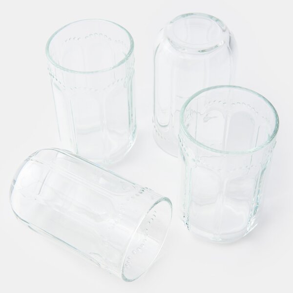 Sinsay - Díszített pohár készlet 4 pack - clear