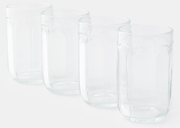 Sinsay - Díszített pohár készlet 4 pack - clear