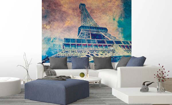 Nem szőtt fotótapéta absztrakt eiffel-torony i. 225 x 250 cm