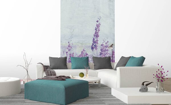 Nem szőtt fotótapéta a falra levendula absztrakt 150 x 250 cm