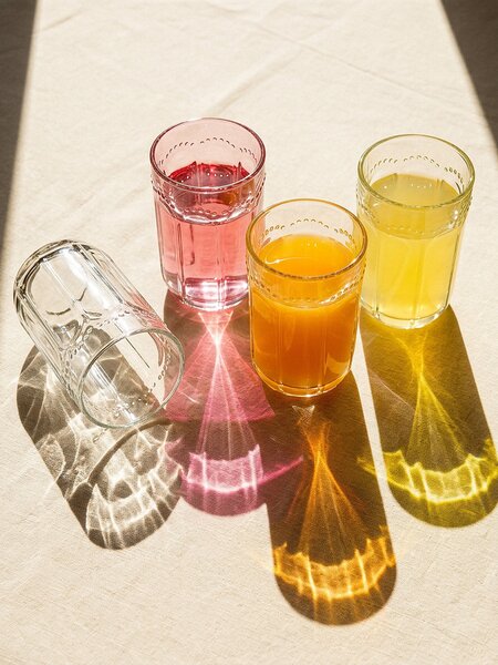 Sinsay - Díszített pohár készlet 4 pack - clear