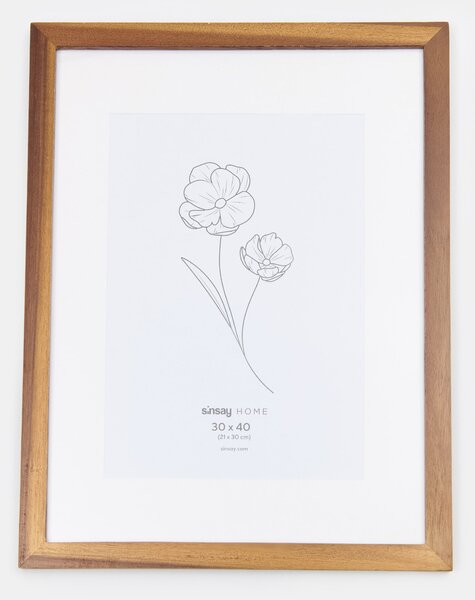 Sinsay - Képkeret, 30 cm × 40 cm - bézs