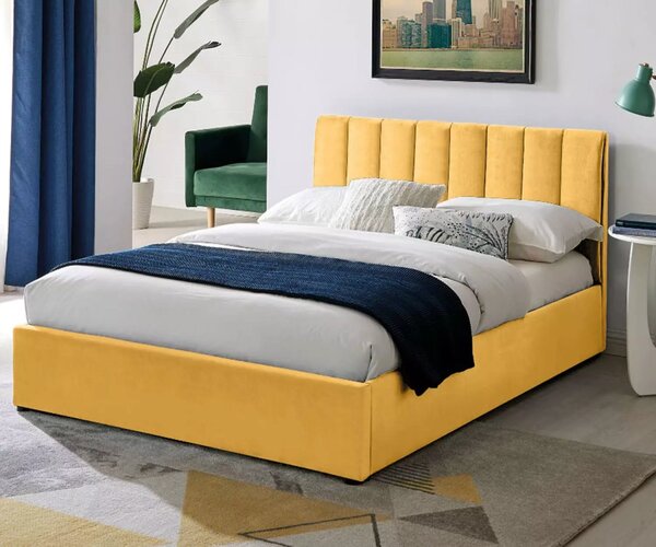 AMI bútorok Kárpitozott ágy Quebeck 160x200 cm a színek