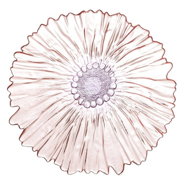 Világos rózsaszín üveg tál ø 31 cm Mariko – Bloomingville