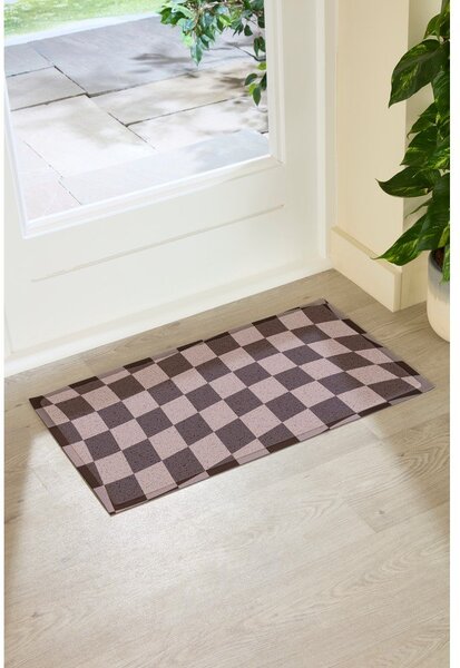 PVC lábtörlő 40x70 cm Checkerboard – Artsy Doormats