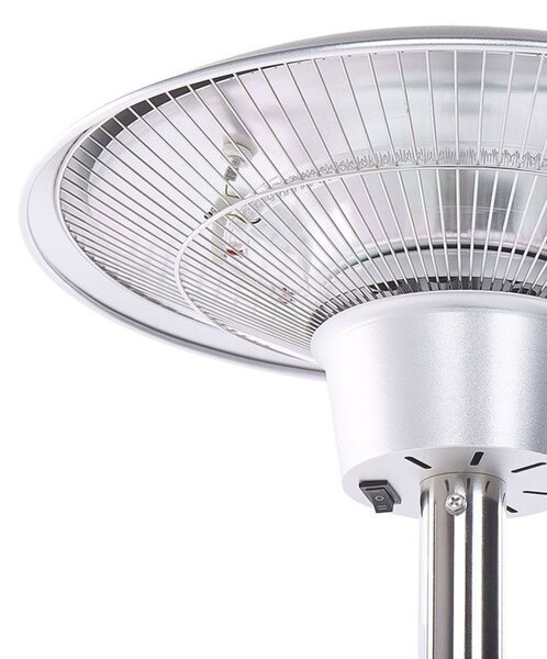 Álló infravörös teraszfűtő ASKJA 1500 W Ezüst