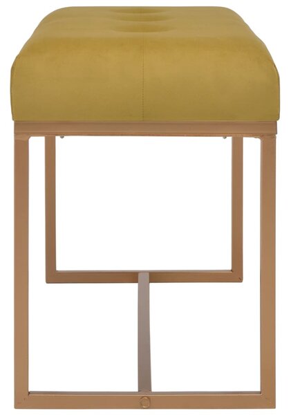 Mustársárga bársonypad 80 cm