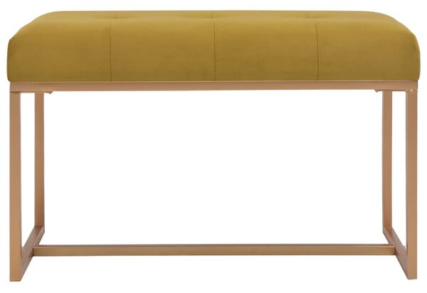 Mustársárga bársonypad 80 cm