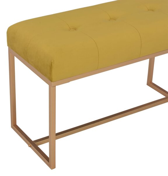 Mustársárga bársonypad 80 cm