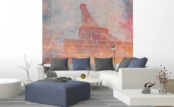 Nem szőtt fotótapéta absztrakt eiffel-torony ii. 225 x 250 cm