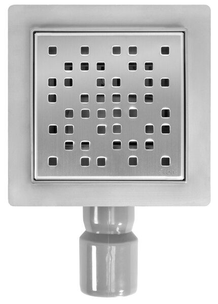 Rea, Vízelvezető csatorna REA DOTS 120x120 Nikkelkefe, REA-G6202