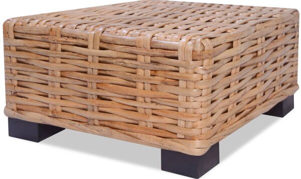 18 részes természetes rattan kanapészett