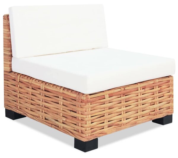 14 részes természetes rattan kanapészett