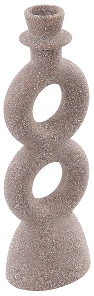 Gyertyatartó NAOUSA Kerámia 23 cm Bézs