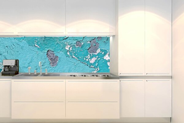 Konyhai fotótapéta - repedt fal 180 x 60 cm