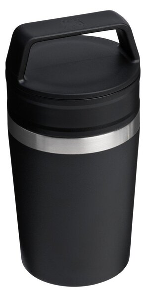 Fekete rozsdamentes acél termobögre 230 ml Café-To-Go Travel Mug Black 2.0 – Stanley