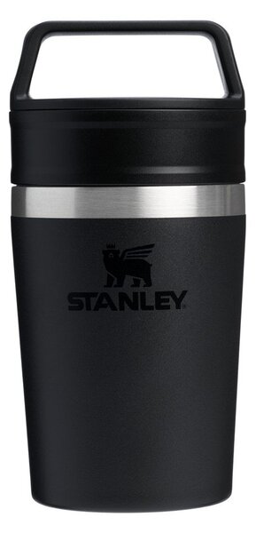 Fekete rozsdamentes acél termobögre 230 ml Café-To-Go Travel Mug Black 2.0 – Stanley