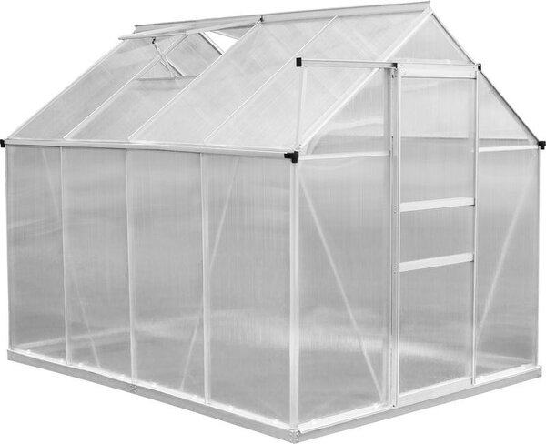 Üvegház Strend Pro Greenhouse, Alu, PC 6 mm, 250x190x195 cm