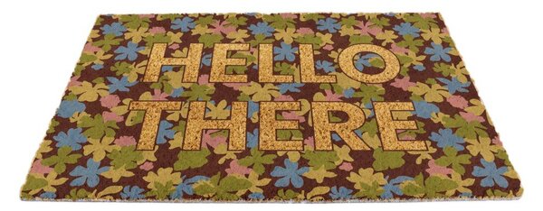 Kókuszrost lábtörlő 40x60 cm Hello There – Artsy Doormats